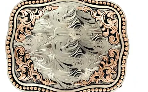 Ejemplo de hebilla grabada, modelo de catálogo 18