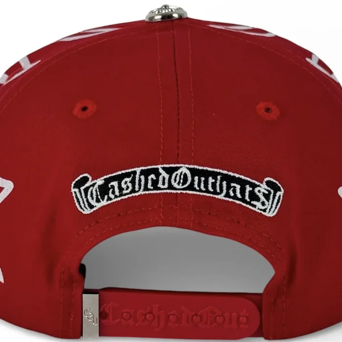 Gorra Cashed Out NY Flames Red, vista trasera