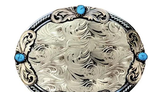 Ejemplo de hebilla grabada, modelo de catálogo 33