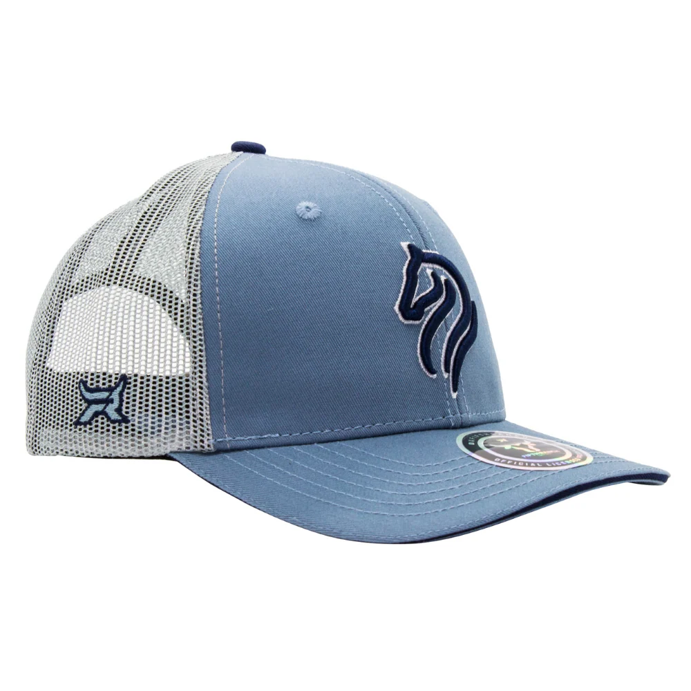 Gorra Fifth Ranch Caballo Azul, Azul cielo, bordado caballo