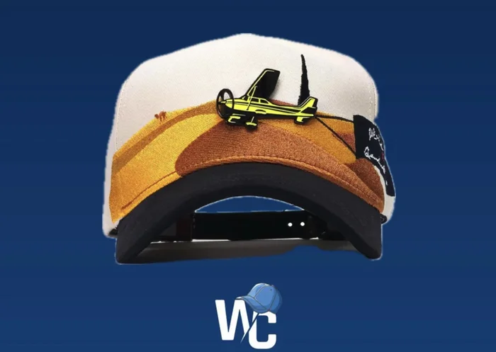 Gorra Airplane Desert: Weritocaps x Diamond Club, vista trasera