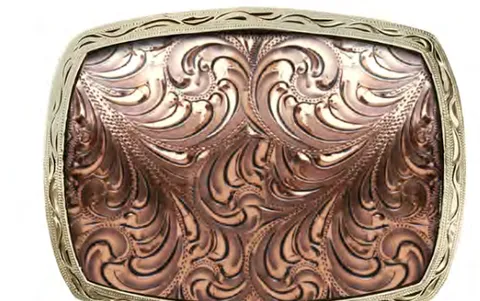 Ejemplo de hebilla grabada, modelo de catálogo 5