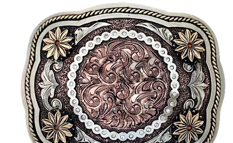 Ejemplo de hebilla grabada, modelo de catálogo 39