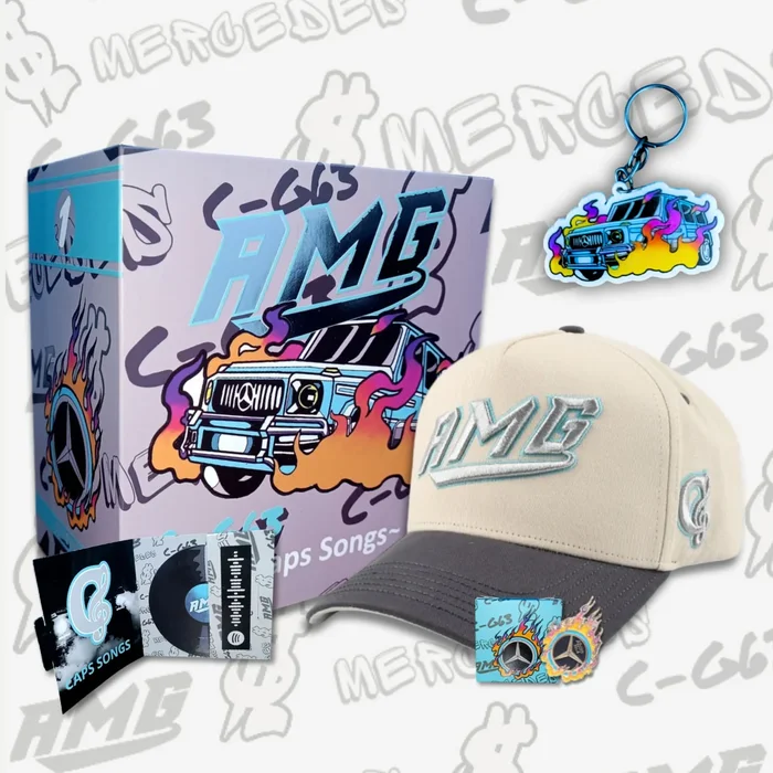 Gorra AMG - Álbum No.4, set completo