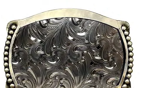 Ejemplo de hebilla grabada, modelo de catálogo 2