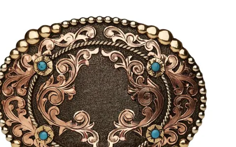 Ejemplo de hebilla grabada, modelo de catálogo 26