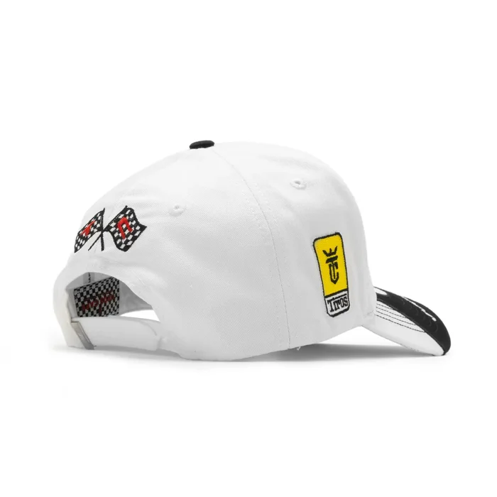 Gorra Tiros Caps - Racing White, vista trasera
