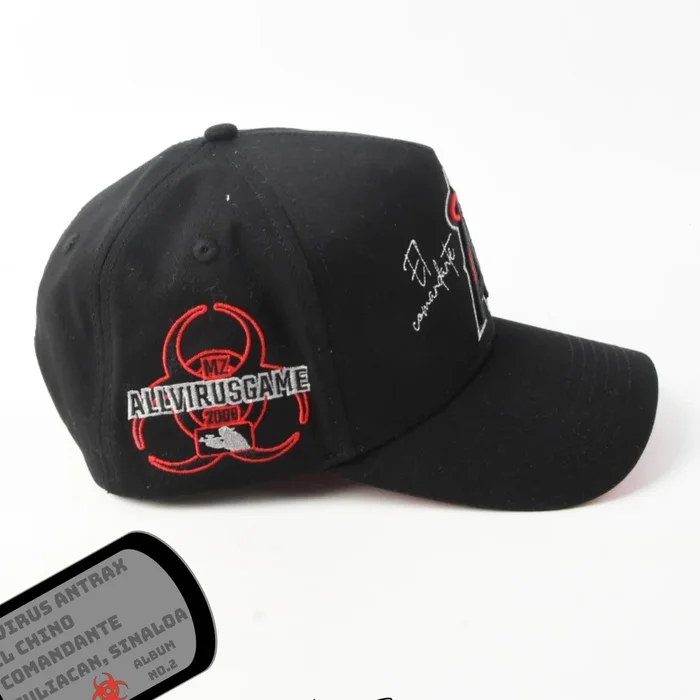 Gorra Escuela Del Virus Antrax - Álbum No.2, vista lateral 2