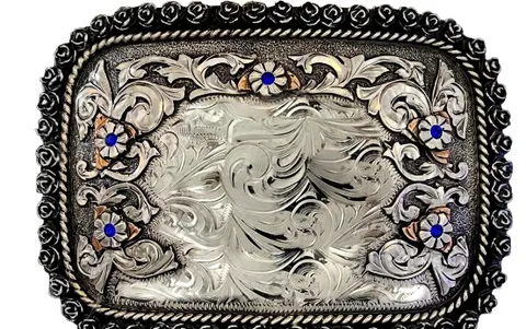 Ejemplo de hebilla grabada, modelo de catálogo 29