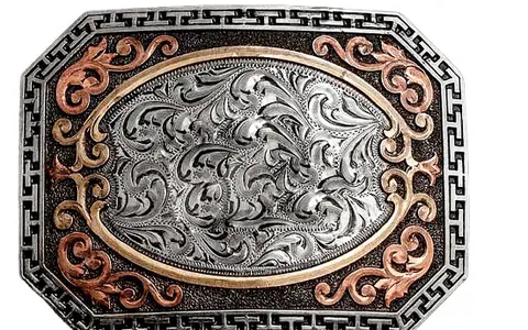 Ejemplo de hebilla grabada, modelo de catálogo 36