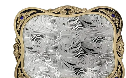 Ejemplo de hebilla grabada, modelo de catálogo 31