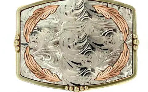 Ejemplo de hebilla grabada, modelo de catálogo 17