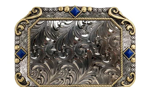 Ejemplo de hebilla grabada, modelo de catálogo 37
