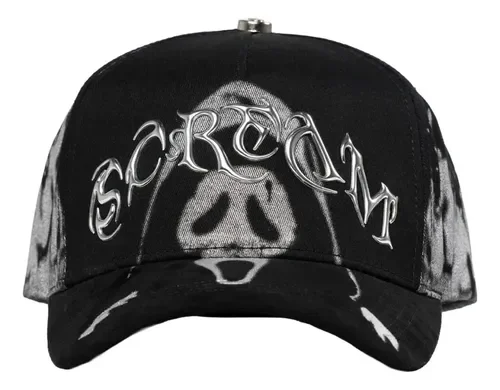 Gorra BarbasHats Scream calidad G5, Calidad G5, incluye su caja