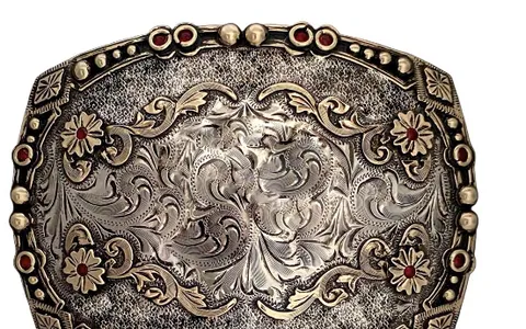 Ejemplo de hebilla grabada, modelo de catálogo 32